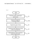 METHOD OF SYNTHESIS OF GENE LIBRARY USING CODON RANDOMIZATION AND     MUTAGENESIS diagram and image