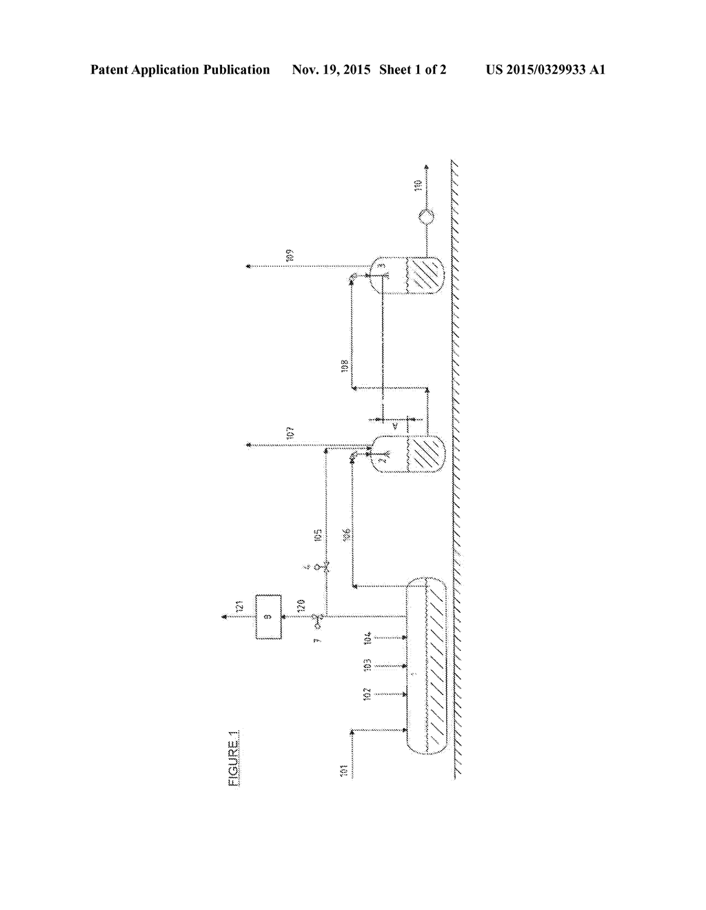 TOP-ENTRY FLASH VESSEL ARRANGEMENT - diagram, schematic, and image 02