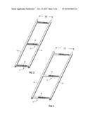 ADJUSTABLE WIDTH AND FOLDING CAMERA DOLLY TRACK diagram and image