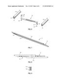 ADJUSTABLE WIDTH AND FOLDING CAMERA DOLLY TRACK diagram and image