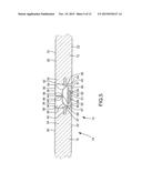 Hinge Device for a Folding Door diagram and image