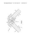 Hinge Device for a Folding Door diagram and image