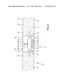 Hinge Device for a Folding Door diagram and image