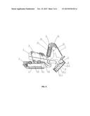 HINGE WITH LARGE OPEN-CLOSE ANGLE FOR FUNITURE DOOR diagram and image