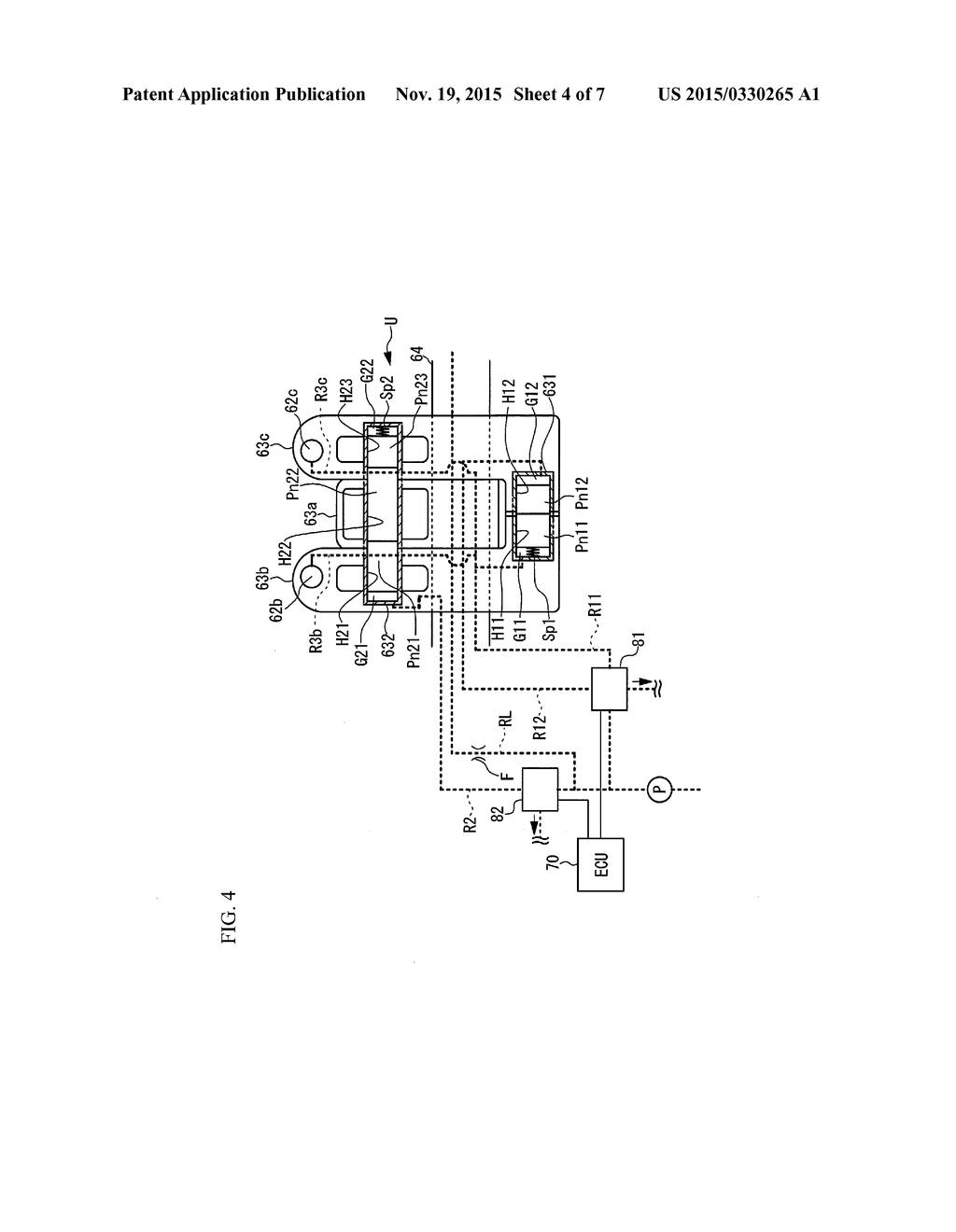CONTROL DEVICE OF INTERNAL COMBUSTION ENGINE AND VARIABLE VALVE DEVICE OF     INTERNAL COMBUSTION ENGINE - diagram, schematic, and image 05