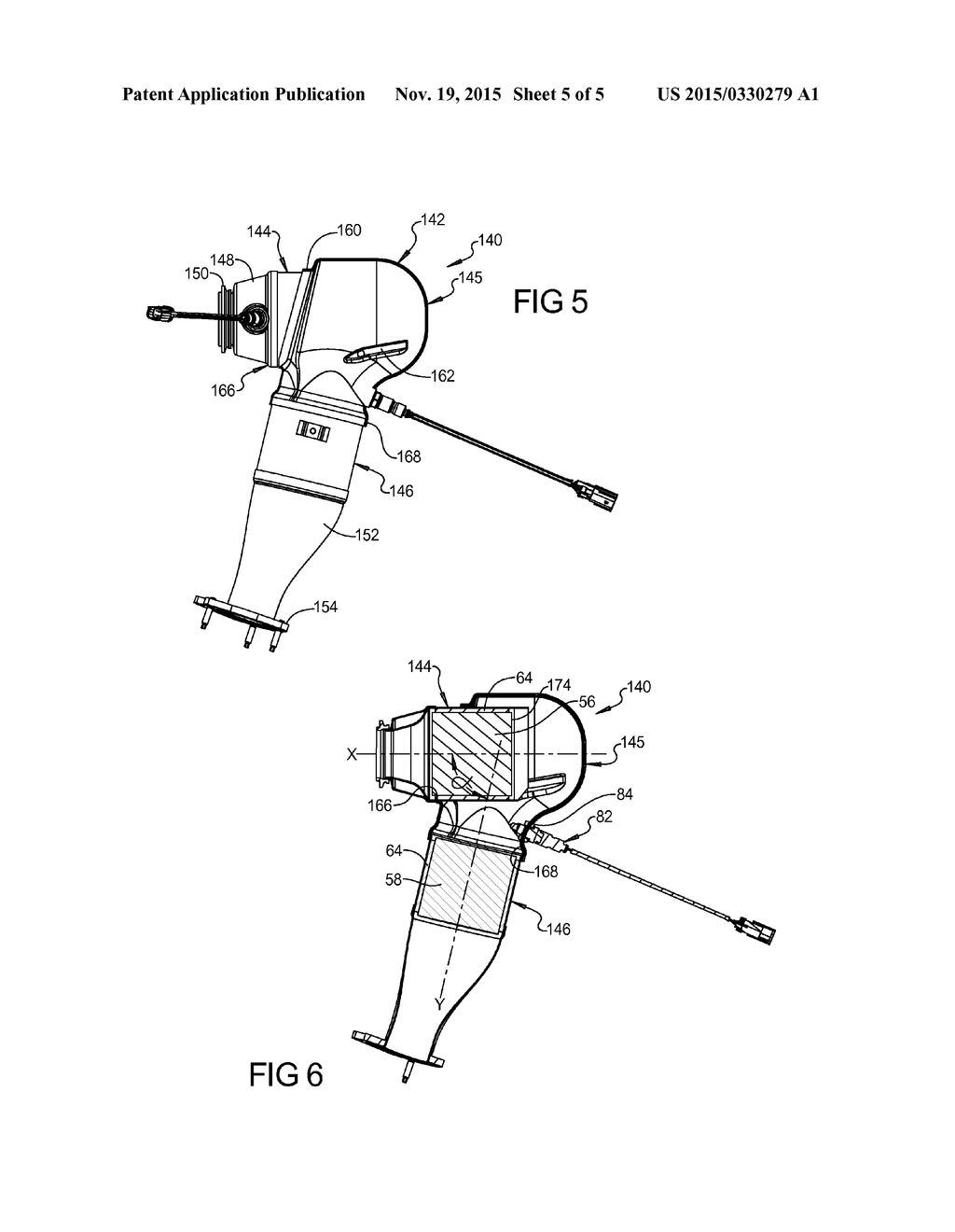 EXTERNAL EXHAUST GUIDING FLOW CHAMBERS FOR MULTIPLE CATALYST ARCHITECTURE - diagram, schematic, and image 06