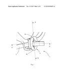 CLAMPING DEVICE FOR A WIRE ELEMENT diagram and image