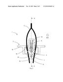 CLAMPING DEVICE FOR A WIRE ELEMENT diagram and image