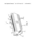 LED LIGHT FIXTURE FOR USE IN PUBLIC TRANSPORTATION FACILITIES diagram and image