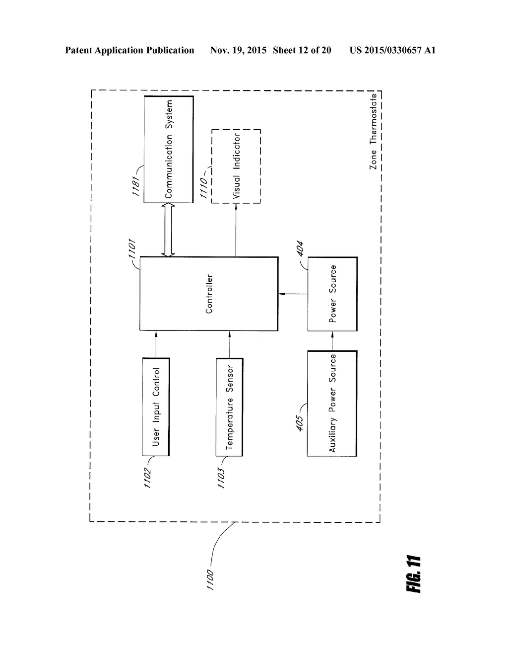 MULTI-NODAL THERMOSTAT CONTROL SYSTEM - diagram, schematic, and image 13