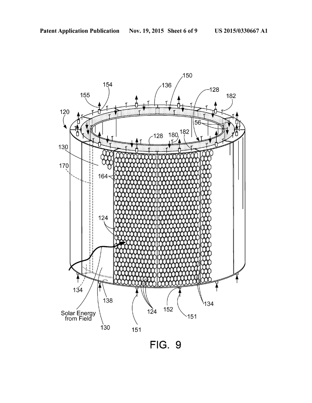 WATER JACKET FOR SOLID PARTICLE SOLAR RECEIVER - diagram, schematic, and image 07