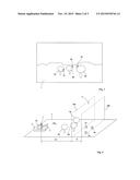 METHOD FOR ACQUIRING THE COORDINATES OF A TRIGGER POINT OF A PROJECTILE     AND FIRE-CONTROL SYSTEM IMPLEMENTING THE METHOD diagram and image