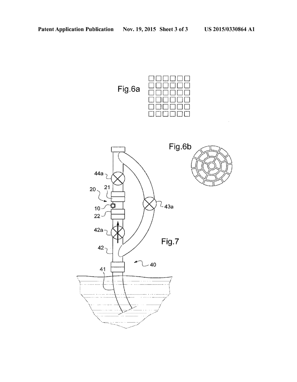 METHOD FOR TESTING THE INTEGRITY OF A FLEXIBLE TUBULAR PIPE AND DEVICE FOR     IMPLEMENTING SAME - diagram, schematic, and image 04