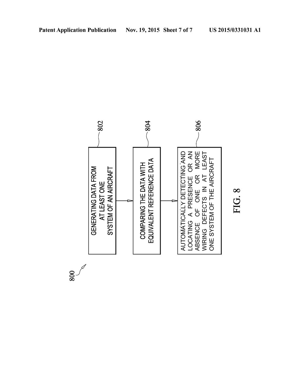 METHODS, SYSTEMS, AND COMPUTER READABLE MEDIA FOR DETECTING AND LOCATING     ONE OR MORE WIRING DEFECT IN DEDICATED AIRCRAFT SYSTEMS - diagram, schematic, and image 08