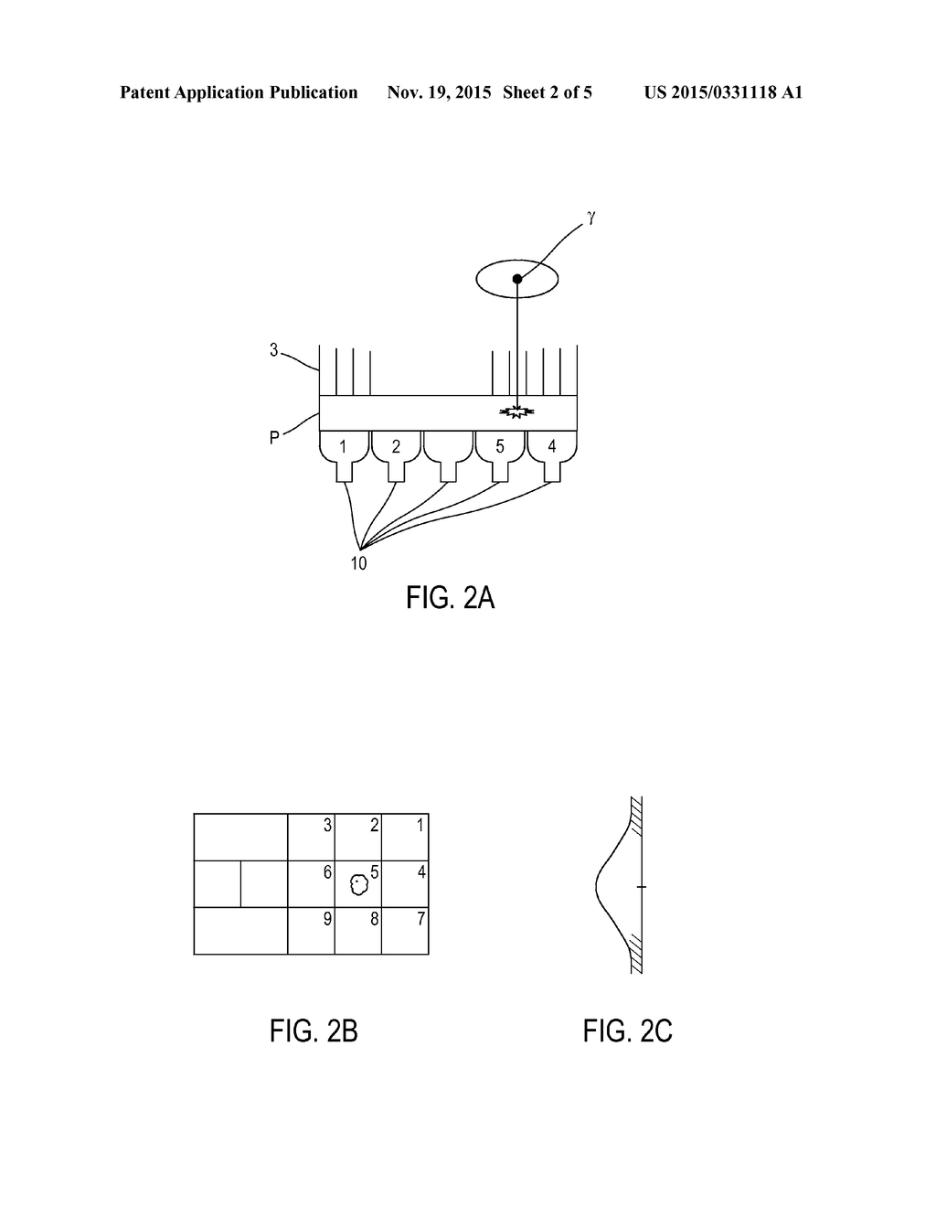 SYSTEM AND METHOD FOR DETECTING GAMMA RADIATION, SUCH AS A GAMMA CAMERA - diagram, schematic, and image 03