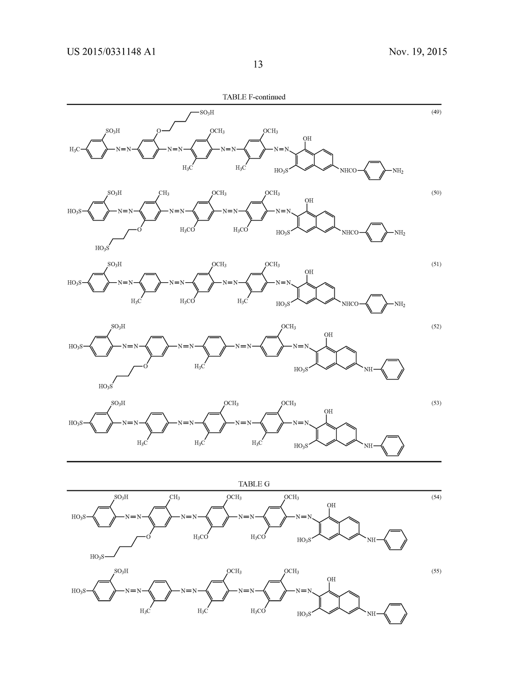 Azo Compound, Dye-Based Polarizing Film And Polarizing Plate - diagram, schematic, and image 14