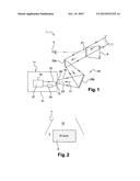 DISPLAY FOR DISPLAYING A VIRTUAL IMAGE IN THE FIELD OF VISION OF A DRIVER,     AND DEVICE FOR GENERATING IMAGES FOR SAID DISPLAY diagram and image