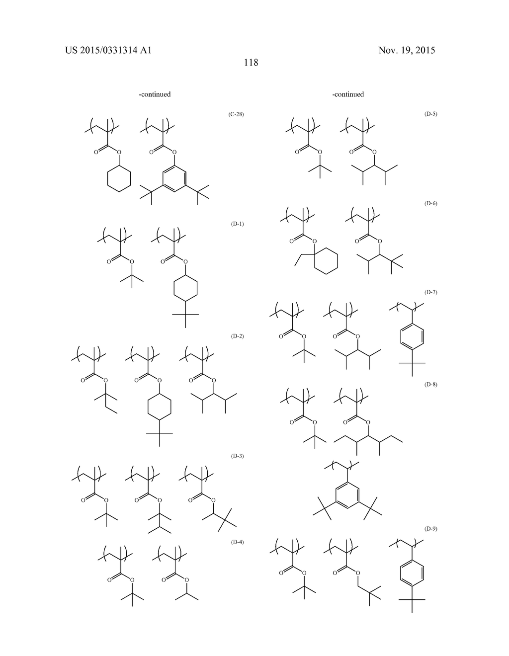 PATTERN FORMING METHOD, COMPOUND USED THEREIN, ACTINIC RAY-SENSITIVE OR     RADIATION-SENSITIVE RESIN COMPOSITION, RESIST FILM, MANUFACTURING METHOD     OF ELECTRONIC DEVICE, AND ELECTRONIC DEVICE - diagram, schematic, and image 121