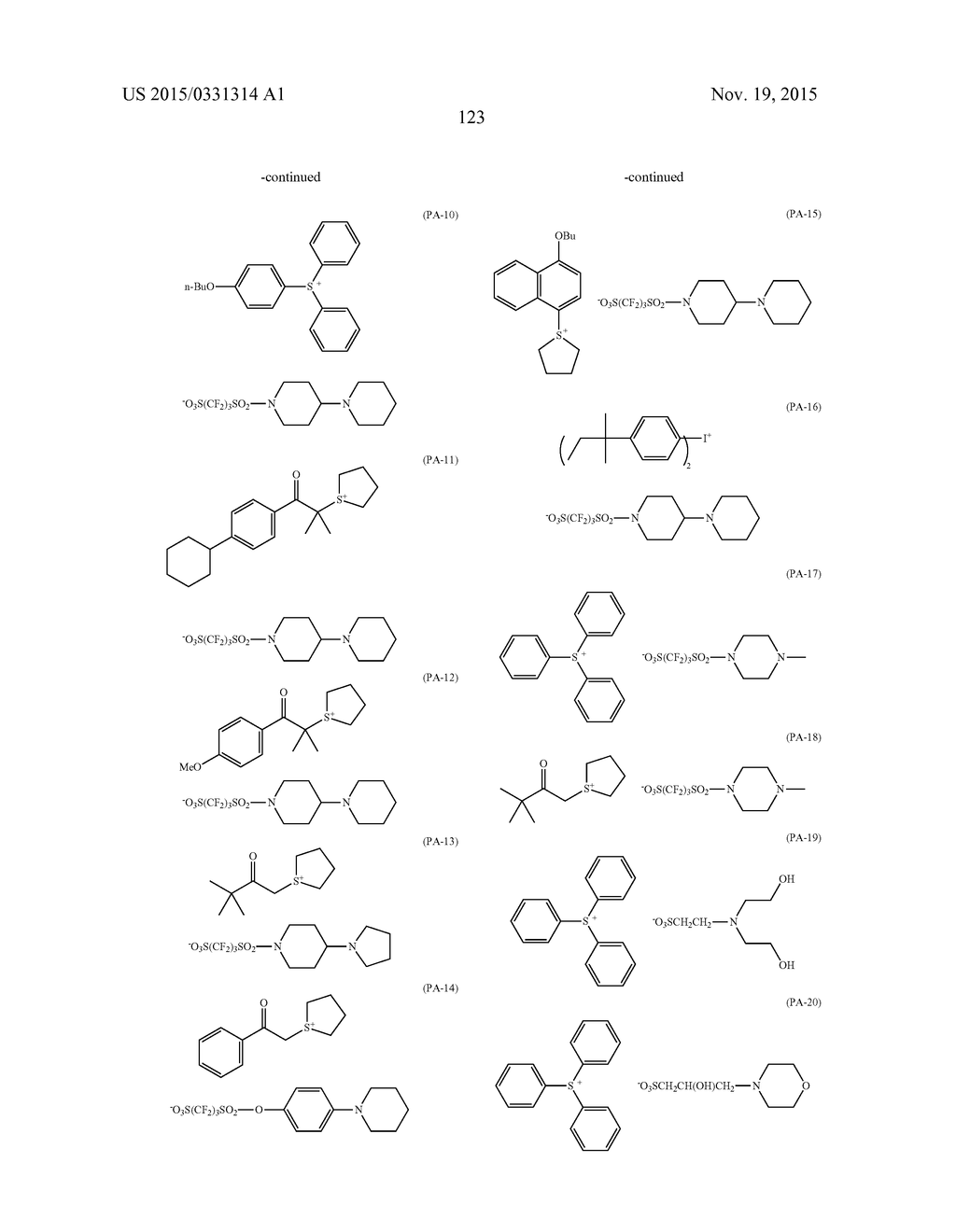 PATTERN FORMING METHOD, COMPOUND USED THEREIN, ACTINIC RAY-SENSITIVE OR     RADIATION-SENSITIVE RESIN COMPOSITION, RESIST FILM, MANUFACTURING METHOD     OF ELECTRONIC DEVICE, AND ELECTRONIC DEVICE - diagram, schematic, and image 126