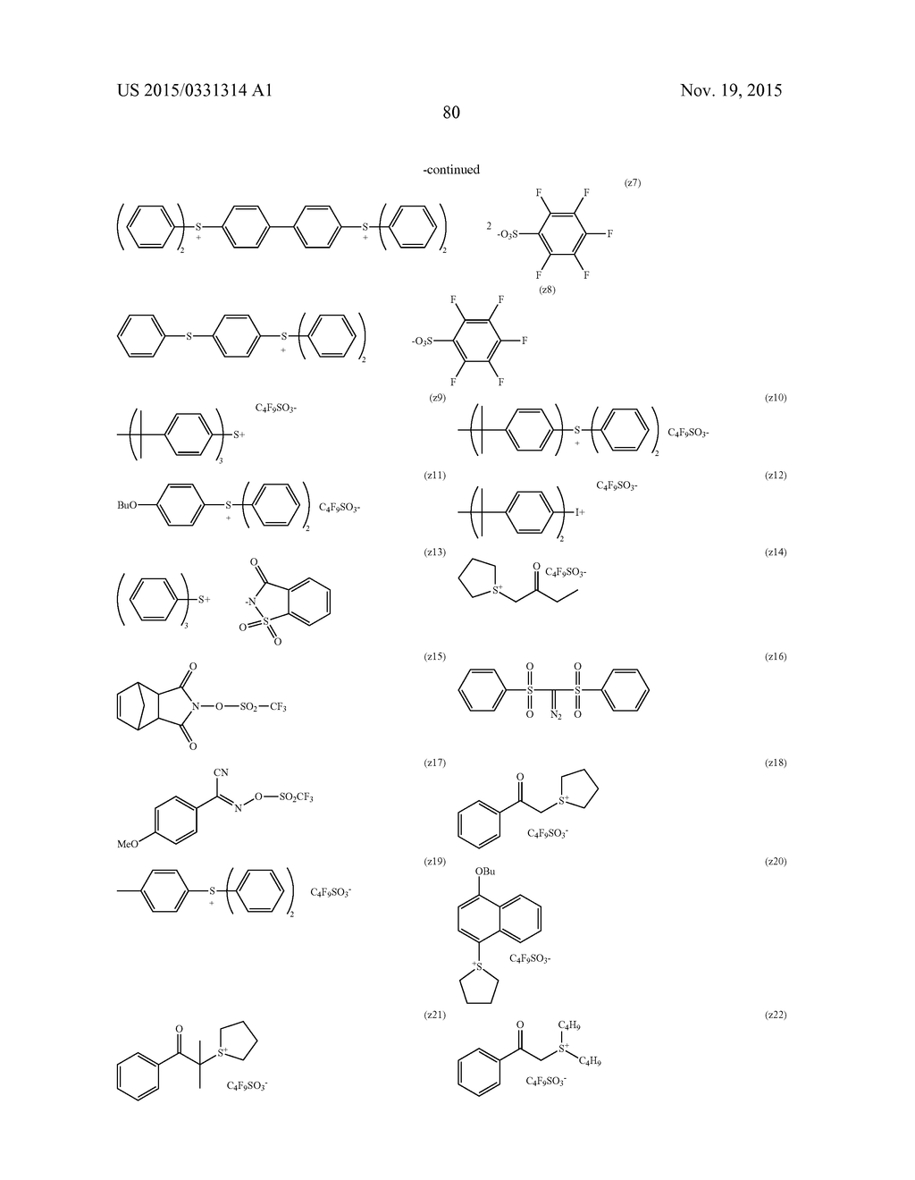 PATTERN FORMING METHOD, COMPOUND USED THEREIN, ACTINIC RAY-SENSITIVE OR     RADIATION-SENSITIVE RESIN COMPOSITION, RESIST FILM, MANUFACTURING METHOD     OF ELECTRONIC DEVICE, AND ELECTRONIC DEVICE - diagram, schematic, and image 83