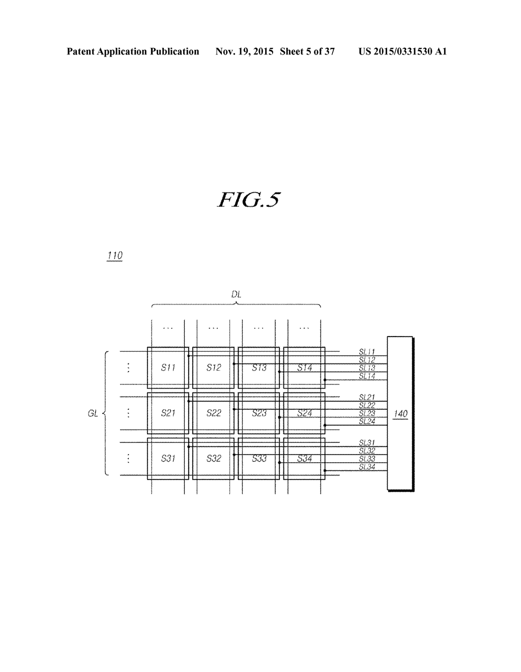 DISPLAY DEVICE INTEGRATED WITH TOUCH SCREEN PANEL AND METHOD OF     FABRICATING THE SAME - diagram, schematic, and image 06