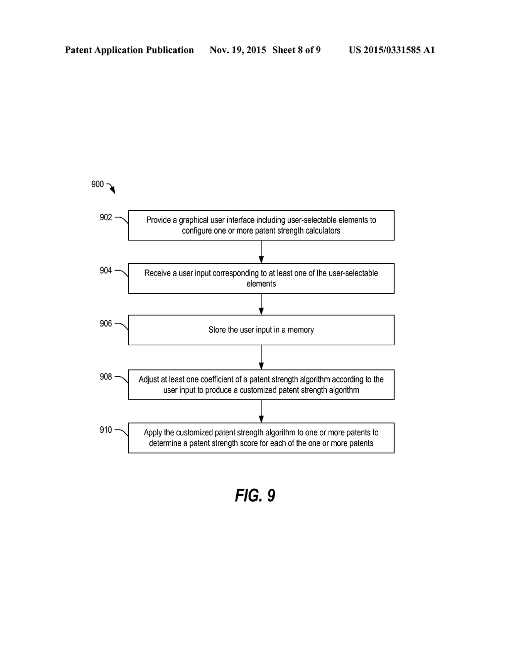 Configurable Patent Strength Calculator - diagram, schematic, and image 09