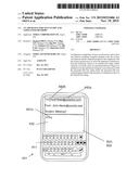 AN APPARATUS FOR TEXT ENTRY AND ASSOCIATED METHODS diagram and image