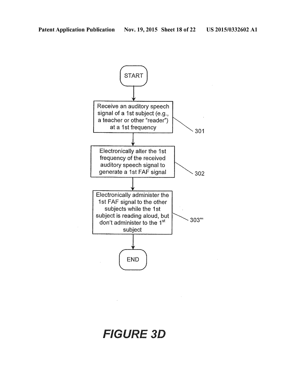 METHODS, SYSTEMS, AND DEVICES FOR MULTI-USER TREATMENT FOR IMPROVEMENT OF     READING COMPREHENSION USING FREQUENCY ALTERED FEEDBACK - diagram, schematic, and image 19