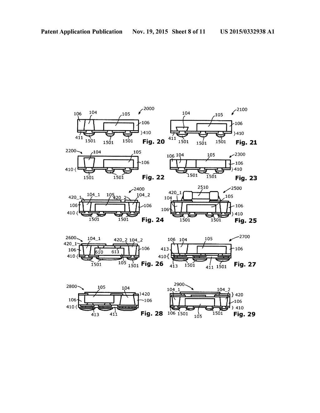 Electronic Device Package Including Metal Blocks - diagram, schematic, and image 09