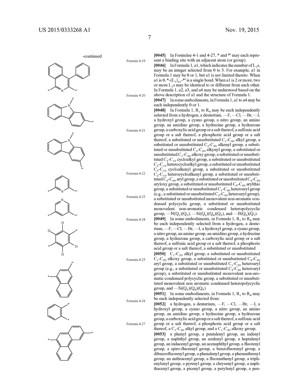 CONDENSED CYCLIC COMPOUND AND ORGANIC LIGHT-EMITTING DEVICE COMPRISING THE     SAME - diagram, schematic, and image 09