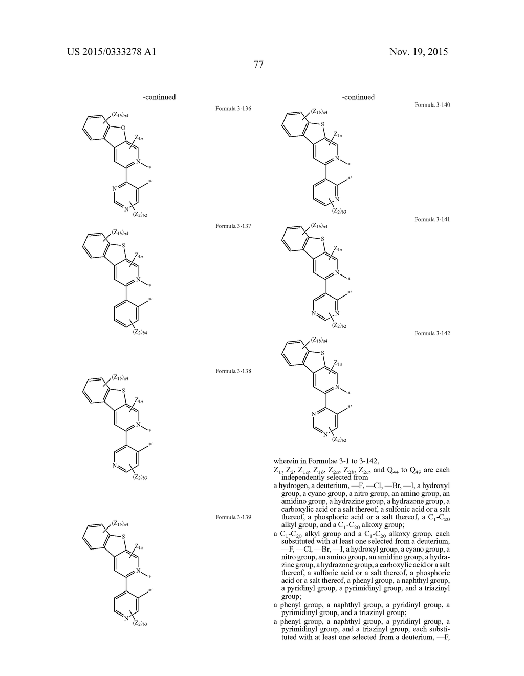 ORGANOMETALLIC COMPOUND AND ORGANIC LIGHT-EMITTING DEVICE INCLUDING THE     SAME - diagram, schematic, and image 79