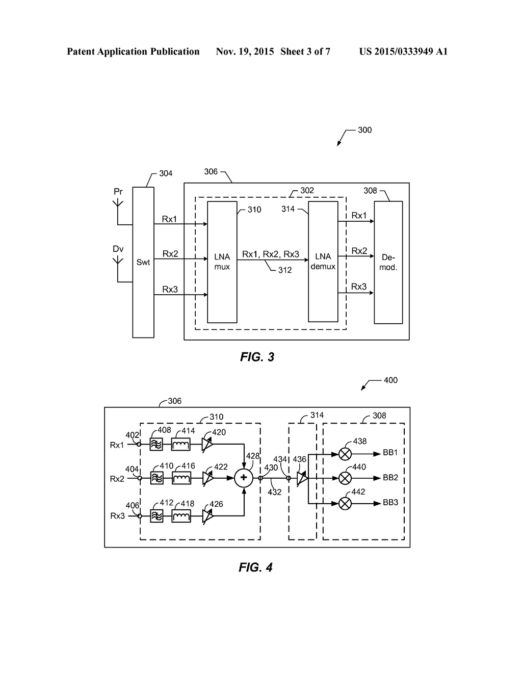 MULTIPLEX MODULES FOR CARRIER AGGREGATION RECEIVERS - diagram, schematic, and image 04