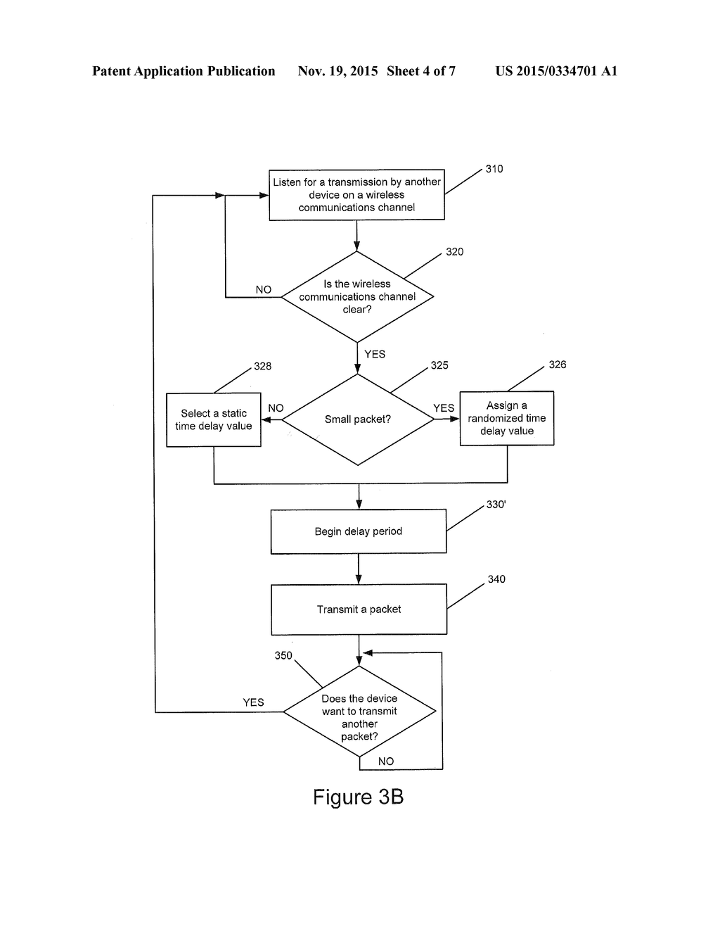 TRANSMITTING A PACKET VIA A WIRELESS LOCAL AREA NETWORK AFTER A DELAY - diagram, schematic, and image 05