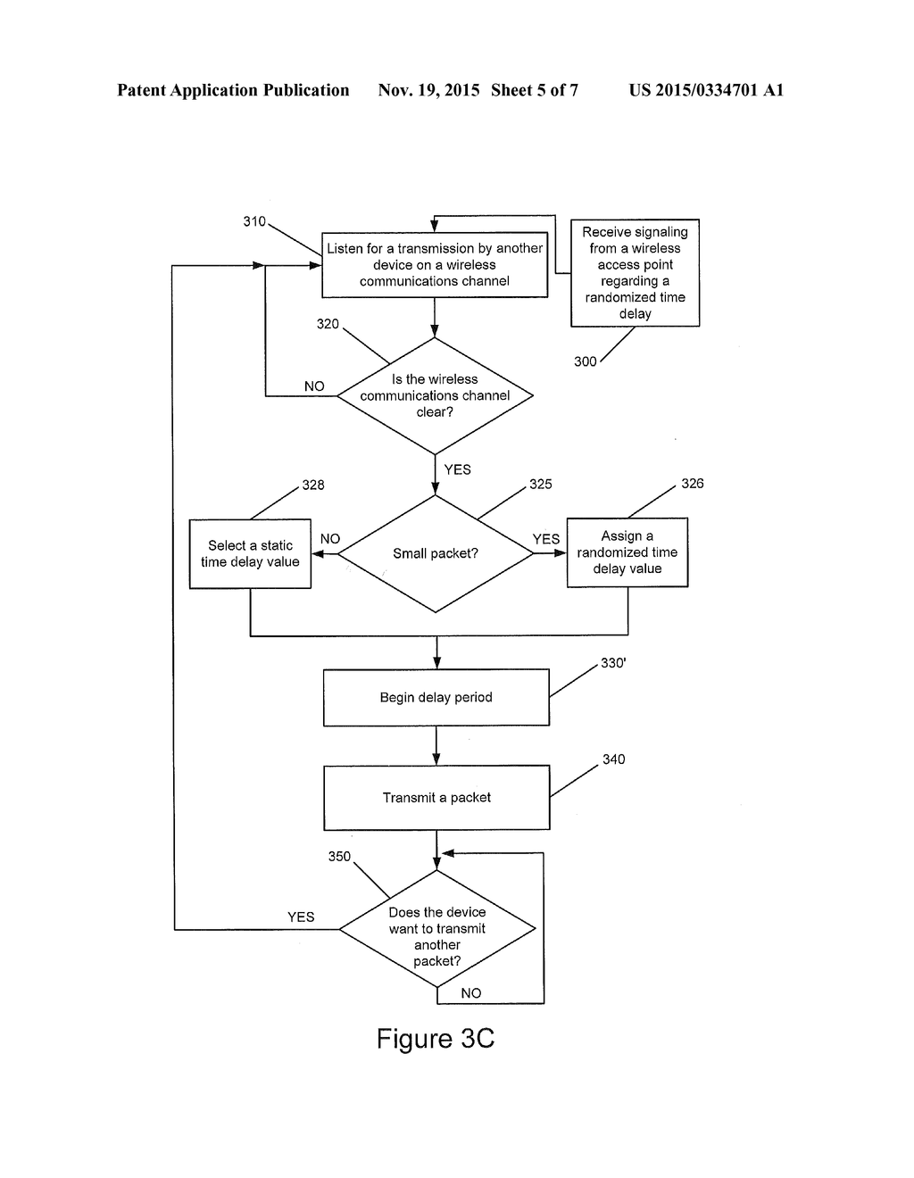 TRANSMITTING A PACKET VIA A WIRELESS LOCAL AREA NETWORK AFTER A DELAY - diagram, schematic, and image 06