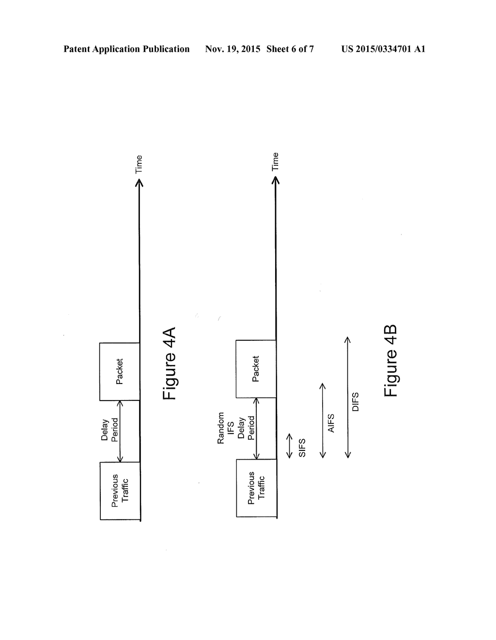 TRANSMITTING A PACKET VIA A WIRELESS LOCAL AREA NETWORK AFTER A DELAY - diagram, schematic, and image 07