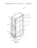 Modular Data Center Cabinet Rack Guide and Retention Mechanism diagram and image