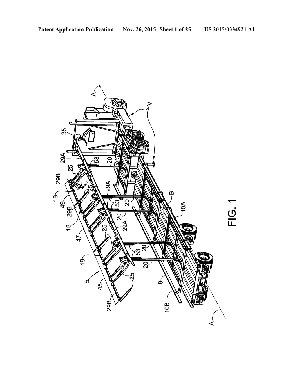 APPARATUS AND METHODS FOR CONTAINING BALES ON A TRANSPORT VEHICLE - diagram, schematic, and image 02