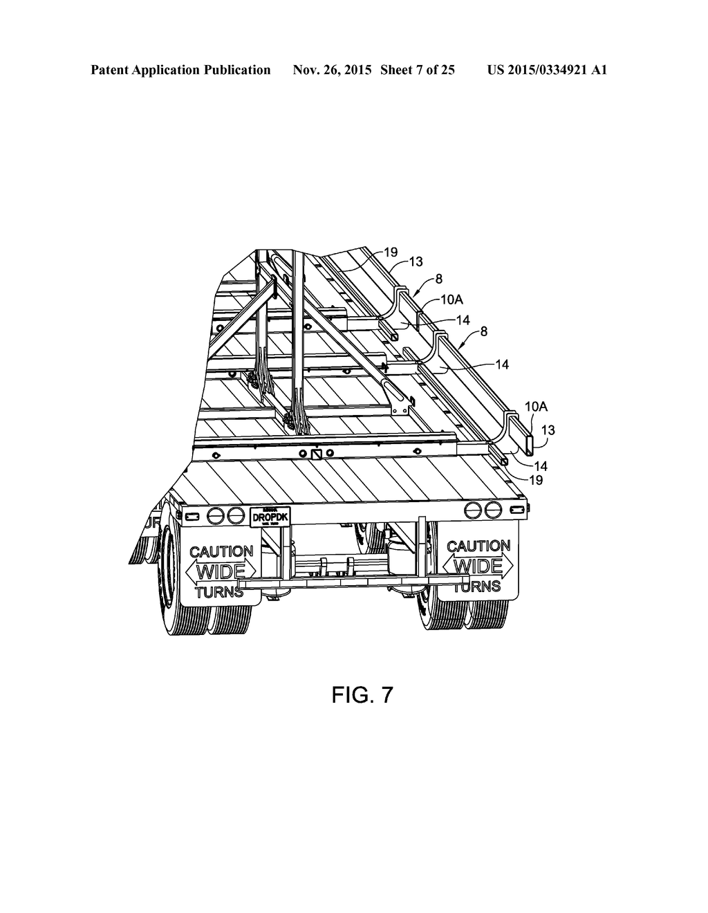 APPARATUS AND METHODS FOR CONTAINING BALES ON A TRANSPORT VEHICLE - diagram, schematic, and image 08