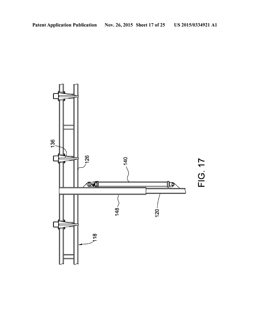 APPARATUS AND METHODS FOR CONTAINING BALES ON A TRANSPORT VEHICLE - diagram, schematic, and image 18