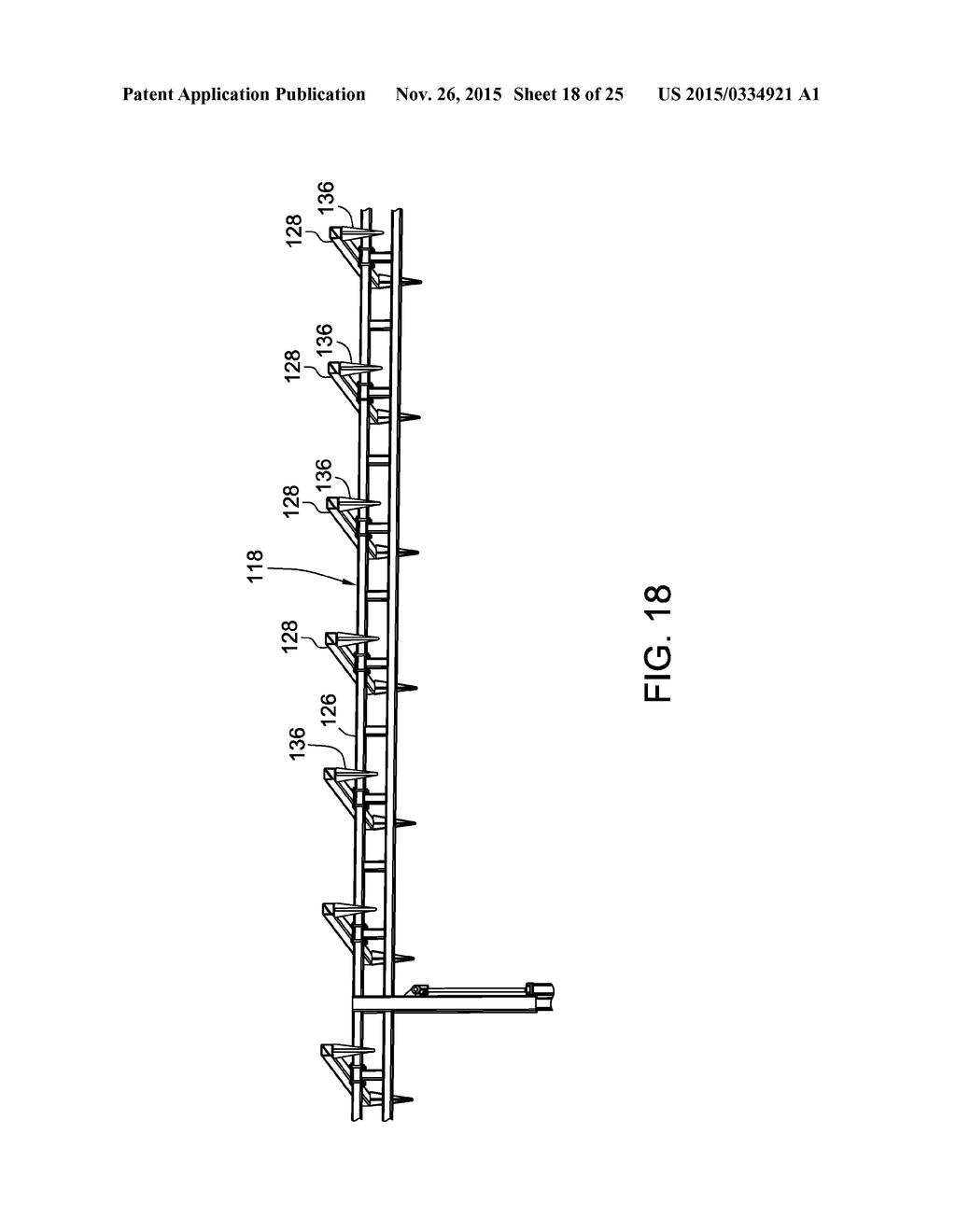 APPARATUS AND METHODS FOR CONTAINING BALES ON A TRANSPORT VEHICLE - diagram, schematic, and image 19