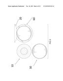 PRESSED COSMETIC POWDER CAKE DEVICES AND METHODS diagram and image