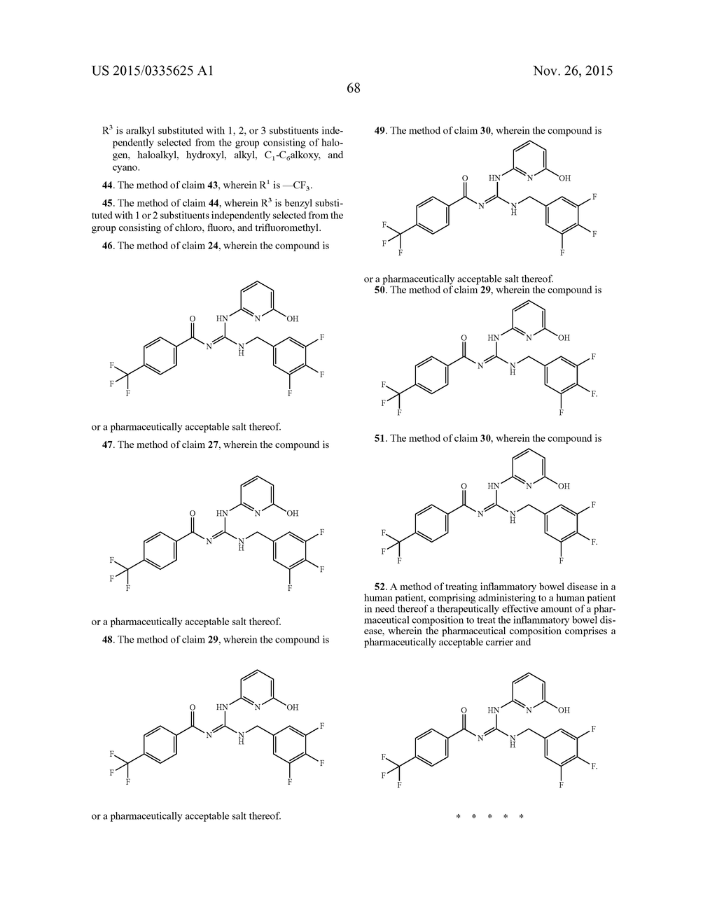 PYRIDONYL GUANIDINE F1F0-ATPASE INHIBITORS AND THERAPEUTIC USES THEREOF - diagram, schematic, and image 69