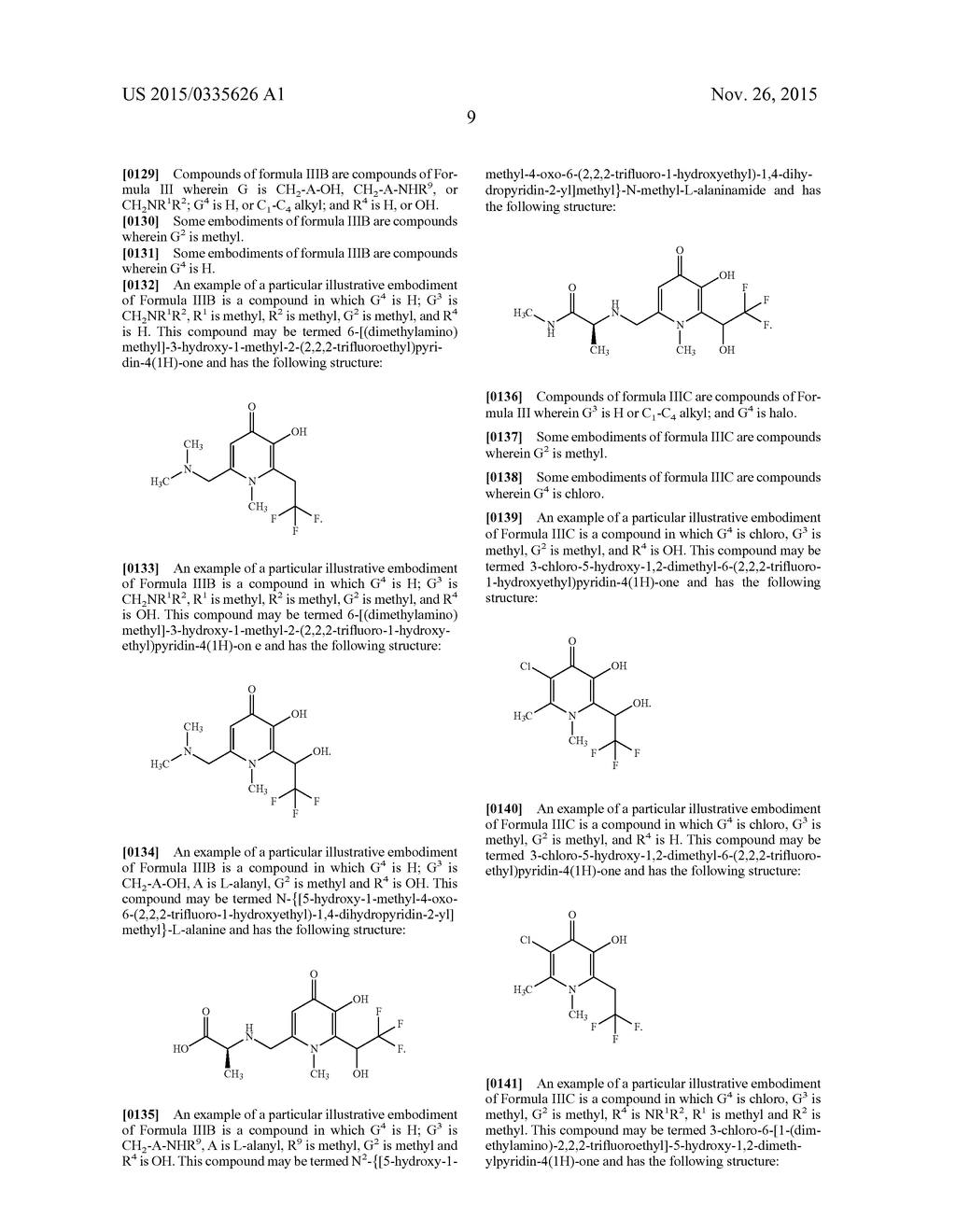 FLUORINATED DERIVATIVES OF 3-HYDROXYPYRIDIN-4-ONES - diagram, schematic, and image 24