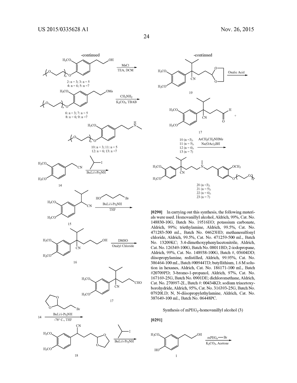 OLIGOMER-CALCIUM CHANNEL BLOCKER CONJUGATES - diagram, schematic, and image 25