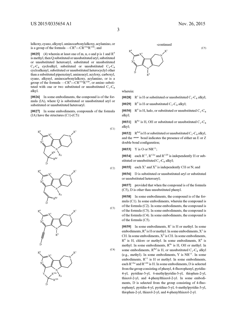 PYRIDO [4,3-B] INDOLE AND PYRIDO [3,4-B] INDOLE DERIVATIVES AND METHODS OF     USE - diagram, schematic, and image 04