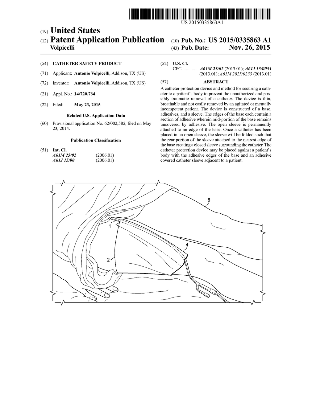 Catheter Safety Product - diagram, schematic, and image 01