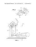 ELLIPTICAL EXERCISE DEVICE diagram and image