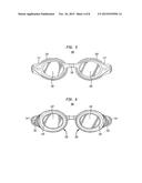 SWIMMING GOGGLES diagram and image