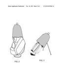 GOLF BAG DRAPE diagram and image