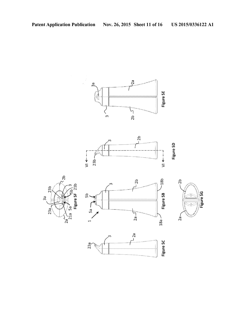 MULTI-CHAMBERED BOTTLE WITH METERING STAGE, POUR SPOUT AND CAP - diagram, schematic, and image 12